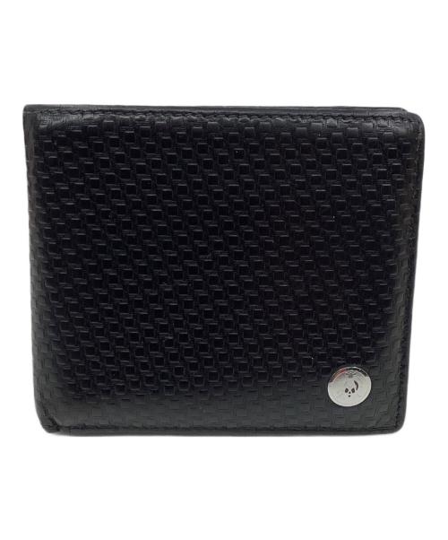 dunhill（ダンヒル）dunhill (ダンヒル) 2つ折り財布 ブラックの古着・服飾アイテム