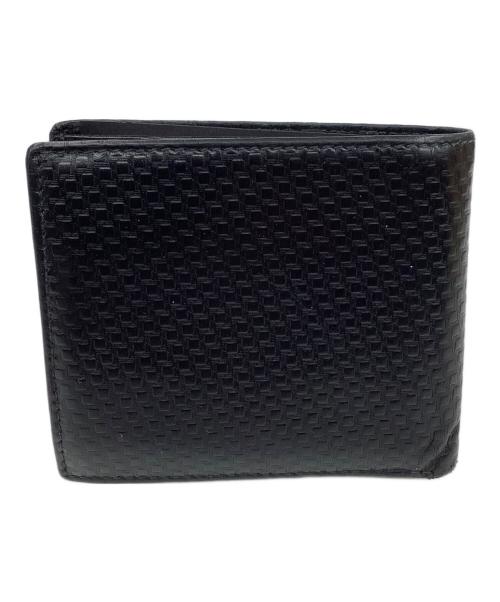 dunhill（ダンヒル）dunhill (ダンヒル) 2つ折り財布 ブラックの古着・服飾アイテム