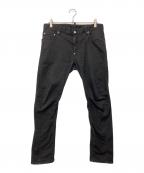 DSQUARED2ディースクエアード）の古着「BLACK BULL TIDY BIKER DENIM JEANS」｜ブラック