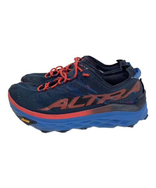 ALTRA（アルトラ）ALTRA (アルトラ) MONT BLANC トレラン ネイビー×レッド サイズ:26cmの古着・服飾アイテム