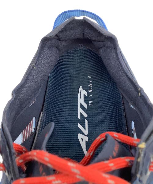 ALTRA（アルトラ）ALTRA (アルトラ) MONT BLANC トレラン ネイビー×レッド サイズ:26cmの古着・服飾アイテム