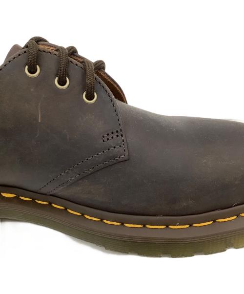 Dr.Martens（ドクターマーチン）Dr.Martens (ドクターマーチン) 1461 3 ホール シューズ ブラウン サイズ:7の古着・服飾アイテム