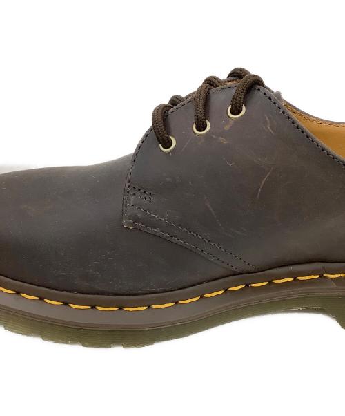 Dr.Martens（ドクターマーチン）Dr.Martens (ドクターマーチン) 1461 3 ホール シューズ ブラウン サイズ:7の古着・服飾アイテム