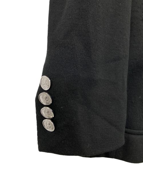POLO RALPH LAUREN（ポロ・ラルフローレン）POLO RALPH LAUREN (ポロ・ラルフローレン) ダブルニットジャガードブレザー ブラック サイズ:US8の古着・服飾アイテム