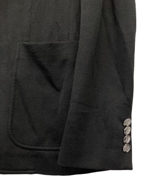 POLO RALPH LAUREN（ポロ・ラルフローレン）POLO RALPH LAUREN (ポロ・ラルフローレン) ダブルニットジャガードブレザー ブラック サイズ:US8の古着・服飾アイテム