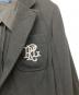 中古・古着 POLO RALPH LAUREN (ポロ・ラルフローレン) ダブルニットジャガードブレザー ブラック サイズ:US8：12000円
