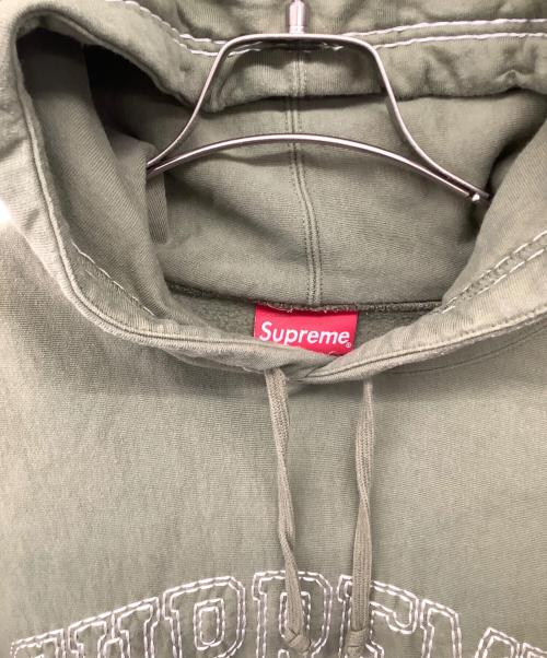 SUPREME（シュプリーム）Supreme (シュプリーム) 20FW BIG STITCH HOODEDSWEATSHIRT グリーン サイズ:Sの古着・服飾アイテム