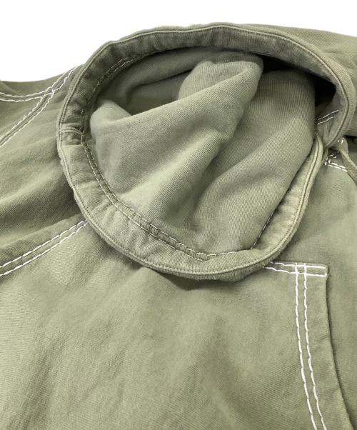 SUPREME（シュプリーム）Supreme (シュプリーム) 20FW BIG STITCH HOODEDSWEATSHIRT グリーン サイズ:Sの古着・服飾アイテム