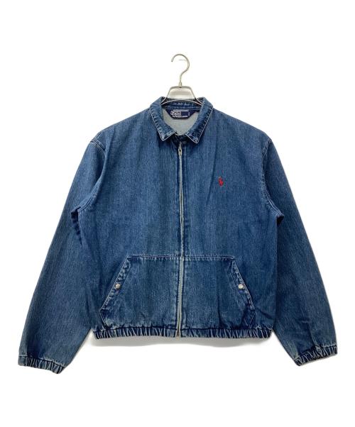 POLO RALPH LAUREN（ポロ・ラルフローレン）POLO RALPH LAUREN (ポロ・ラルフローレン) 80-90'sデニムスイングトップ インディゴ サイズ:Lの古着・服飾アイテム