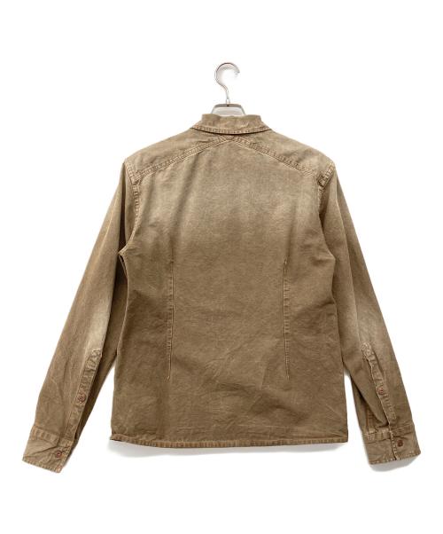 STONE ISLAND（ストーンアイランド）STONE ISLAND (ストーンアイランド) デニムシャツ カーキ サイズ:Mの古着・服飾アイテム
