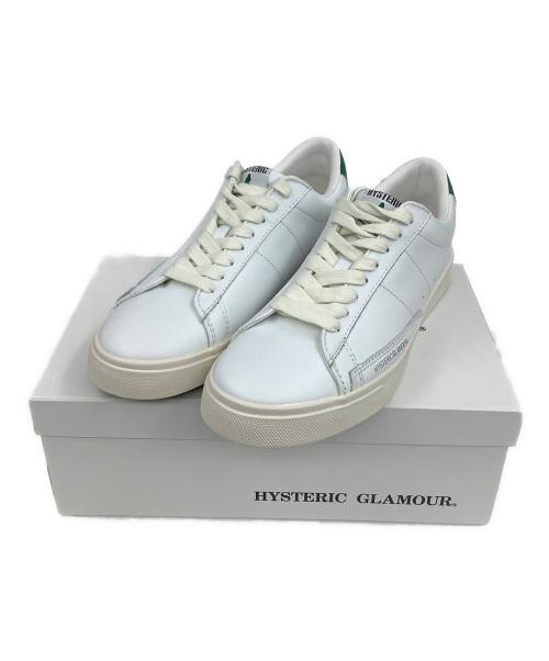 Hysteric Glamour（ヒステリックグラマー）Hysteric Glamour (ヒステリックグラマー) MAKE ME SLIME レザースニーカー サイズ:8の古着・服飾アイテム