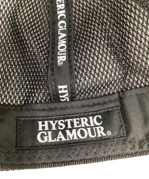 Hysteric Glamour（ヒステリックグラマー）Hysteric Glamour (ヒステリックグラマー) F★CKロゴデザインメッシュキャップ ブラック サイズ:FREE 未使用品の古着・服飾アイテム