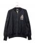 Hysteric Glamour（ヒステリックグラマー）の古着「ジップアップリネンカーディガン」｜ブラック
