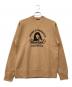 Hysteric Glamour（ヒステリックグラマー）の古着「UNLIMITED SOUNDSウール混クルーネックニット」｜ベージュ