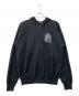 Hysteric Glamour（ヒステリックグラマー）の古着「ジャガードバックロゴジップパーカー」｜ブラック