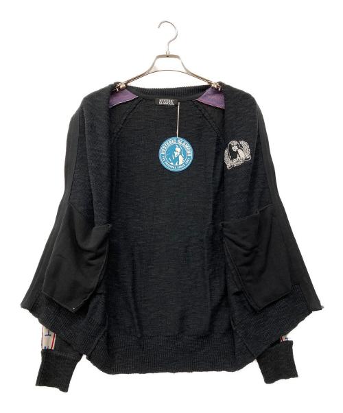 Hysteric Glamour（ヒステリックグラマー）Hysteric Glamour (ヒステリックグラマー) 厚手ニット ネイビー サイズ:Lの古着・服飾アイテム