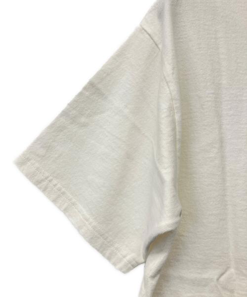 Hysteric Glamour（ヒステリックグラマー）Hysteric Glamour (ヒステリックグラマー) PARADISE CLUB プリント Tシャツ（USED加工） ホワイト サイズ:M 未使用品の古着・服飾アイテム