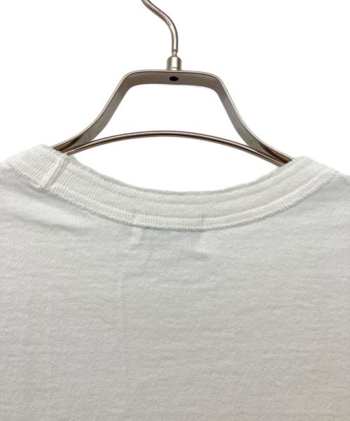 Hysteric Glamour（ヒステリックグラマー）Hysteric Glamour (ヒステリックグラマー) PARADISE CLUB プリント Tシャツ（USED加工） ホワイト サイズ:M 未使用品の古着・服飾アイテム
