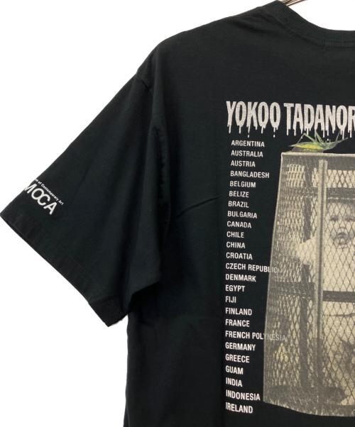 Hysteric Glamour（ヒステリックグラマー）Hysteric Glamour (ヒステリックグラマー) 横尾忠則 YOKOO TADANORI/”Y．T．WORLD TOUR #1” プリント T ブラック サイズ:M 未使用品の古着・服飾アイテム