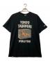 Hysteric Glamour（ヒステリックグラマー）の古着「横尾忠則 YOKOO TADANORI/”Y．T．WORLD TOUR #1” プリント T」｜ブラック