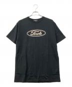 Hysteric Glamourヒステリックグラマー）の古着「F★UKロゴプリントTシャツ」｜ブラック