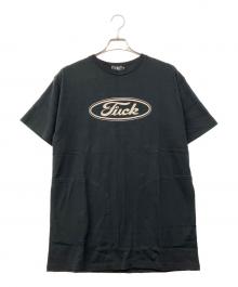 Hysteric Glamour（ヒステリックグラマー）の古着「F★UKロゴプリントTシャツ」｜ブラック