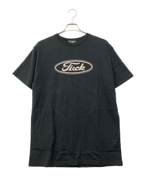 Hysteric Glamour（ヒステリックグラマー）Hysteric Glamour (ヒステリックグラマー) F★UKロゴプリントTシャツ ブラック サイズ:Mの古着・服飾アイテム