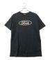 Hysteric Glamour（ヒステリックグラマー）の古着「F★UKロゴプリントTシャツ」｜ブラック