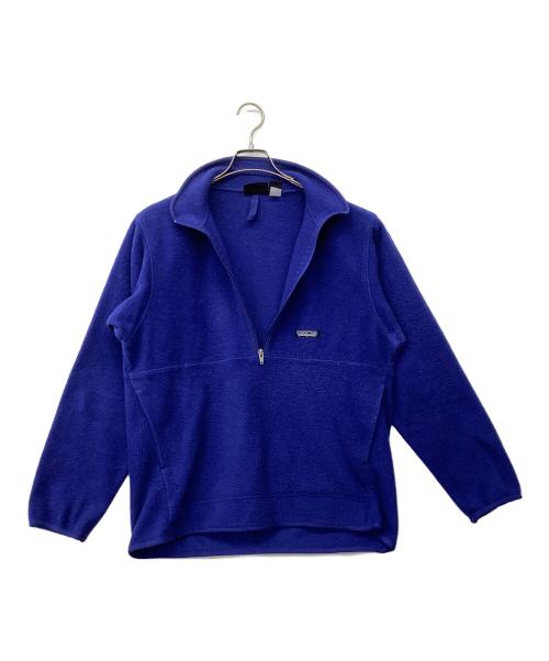 Patagonia SYNCHILLA（パタゴニア シンチラ）Patagonia SYNCHILLA (パタゴニア シンチラ) マースピアル シンチラ ハーフジップ フリースジャケット ブルー サイズ:Mの古着・服飾アイテム