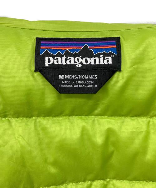 Patagonia（パタゴニア）Patagonia (パタゴニア) M's Down Sweater 黄緑 サイズ:Mの古着・服飾アイテム