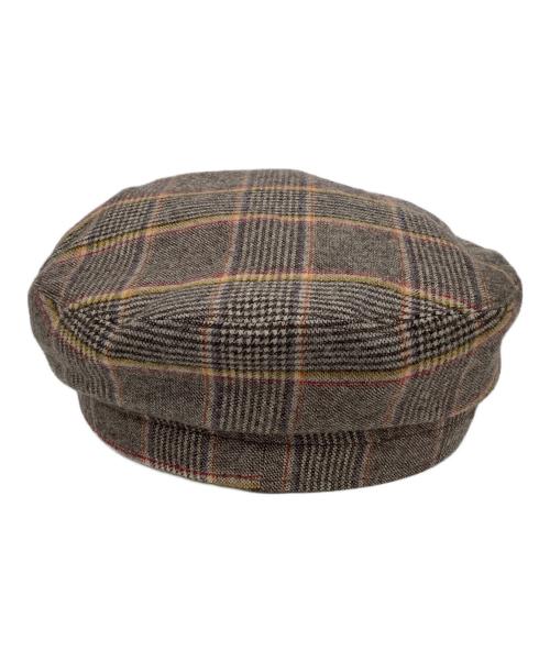 LOCK&CO.HATTERS（ロックオンハッターズ）lock&Co.Hatters (ロックオンハッターズ) キャスケット ブラウン サイズ:US73/7　L　59の古着・服飾アイテム