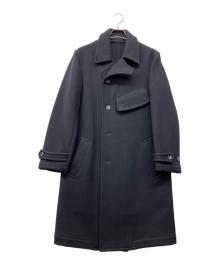COMME des GARCONS HOMME HOMME（コムデギャルソンオムオム）の古着「00's ウールコート」｜ブラック