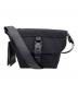 Manhattan Portage BLACK LABEL（マンハッタンポーテージ ブラックレーベル）の古着「Nylon Messenger Bag XS Flap Zipper Pocket」｜ブラック