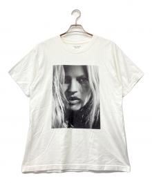 BIOTOP（ビオトープ）の古着「Kate Moss by David Sims Photo T-shirts 25SS vol.2」｜ホワイト