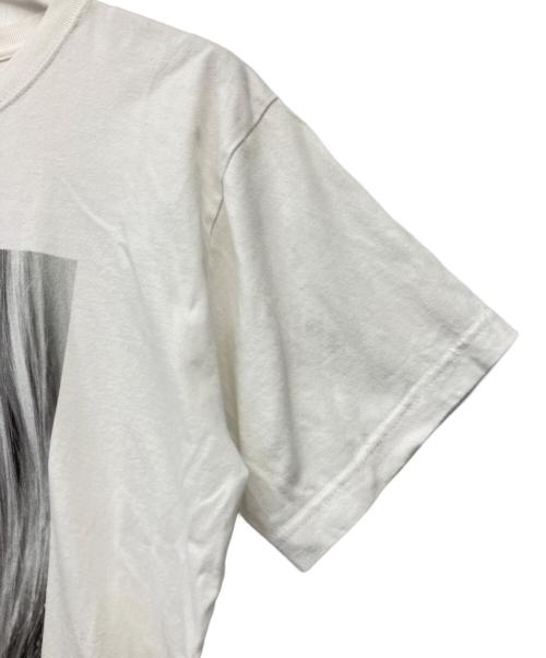 BIOTOP（ビオトープ）BIOTOP (ビオトープ) Kate Moss by David Sims Photo T-shirts 25SS vol.2 ホワイト サイズ:Lの古着・服飾アイテム