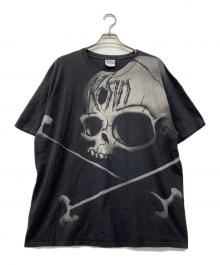 Hanes（ヘインズ）の古着「KORN 00s バンドTシャツ」｜ブラック