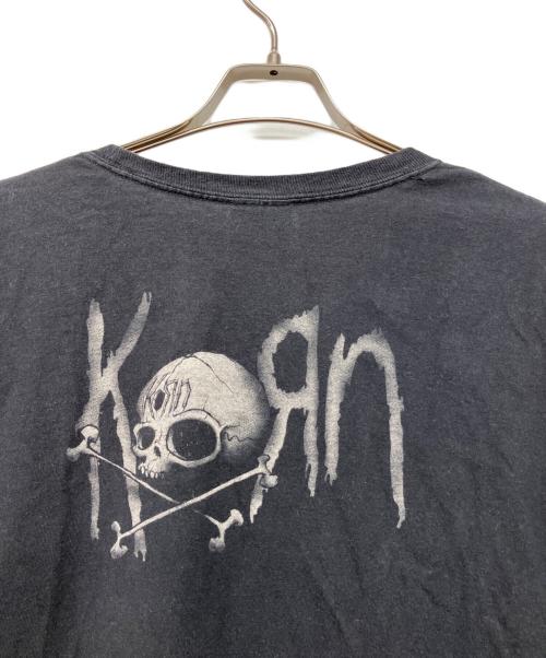Hanes（ヘインズ）Hanes (ヘインズ) KORN 00s バンドTシャツ ブラック サイズ:2XLの古着・服飾アイテム