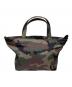 ANYA HINDMARCH (アニヤ・ハインドマーチ) Eyes Nylon E/W Tote Mini in CAMO CAMO GREEN：14000円