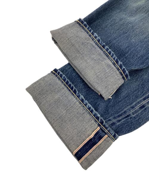 Hysteric Glamour（ヒステリックグラマー）Hysteric Glamour (ヒステリックグラマー) PF加工デニム スリムストレートパンツ ブルー サイズ:31（S～L）の古着・服飾アイテム