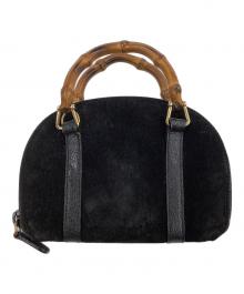 GUCCI（グッチ）の古着「バンブーミニショルダーバッグ」｜ブラック