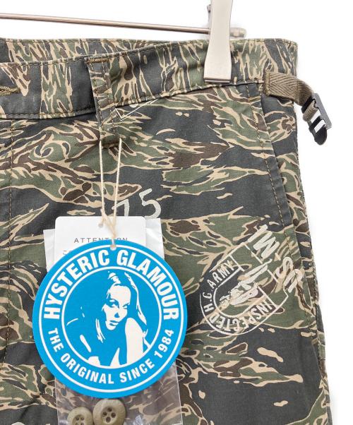 Hysteric Glamour（ヒステリックグラマー）Hysteric Glamour (ヒステリックグラマー) タイガーカモ S カーゴペグトップPT オリーブ サイズ:M 未使用品の古着・服飾アイテム