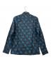 Thee Hysteric XXX (ジィ ヒステリックトリプルエックス) BLACK柄 長袖シャツ ブラック×ブルー サイズ:L 未使用品：11000円