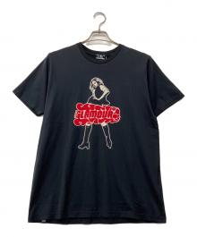 Hysteric Glamour（ヒステリックグラマー）の古着「VIXEN GIRLプリントT」｜ブラック