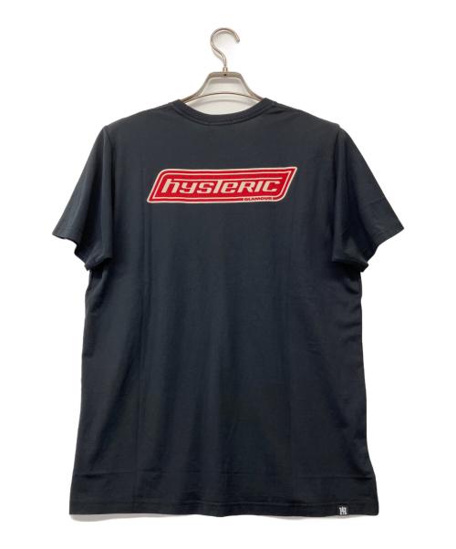 Hysteric Glamour（ヒステリックグラマー）Hysteric Glamour (ヒステリックグラマー) VIXEN GIRLプリントT ブラック サイズ:L 未使用品の古着・服飾アイテム