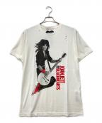 Thee Hysteric XXXジィ ヒステリックトリプルエックス）の古着「JOAN JETT Tシャツ」｜ホワイト