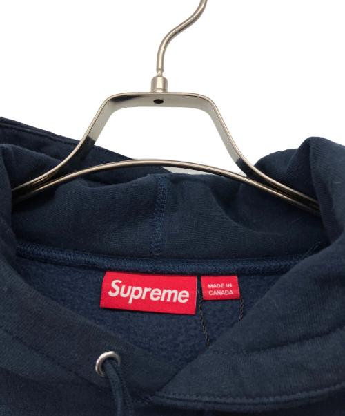 SUPREME（シュプリーム）Supreme (シュプリーム) Box Logo Hooded Sweatshirt ネイビー サイズ:Mの古着・服飾アイテム