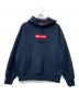 Supreme（シュプリーム）の古着「Box Logo Hooded Sweatshirt」｜ネイビー