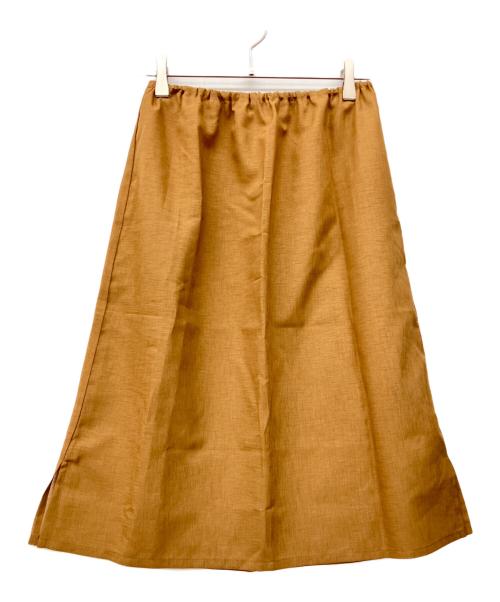 IENA（イエナ）IENA (イエナ) キュプラサテンノットワンピース ブラウン サイズ:36 未使用品の古着・服飾アイテム