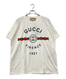 GUCCI（グッチ）の古着「半袖カットソー」｜アイボリー