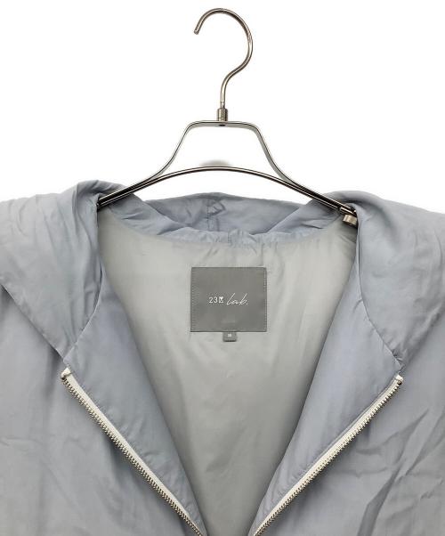23区 lab.（ニジュウサンクラボ）23区 lab. (ニジュウサンクラボ) ダウンベスト スカイブルー サイズ:Mの古着・服飾アイテム
